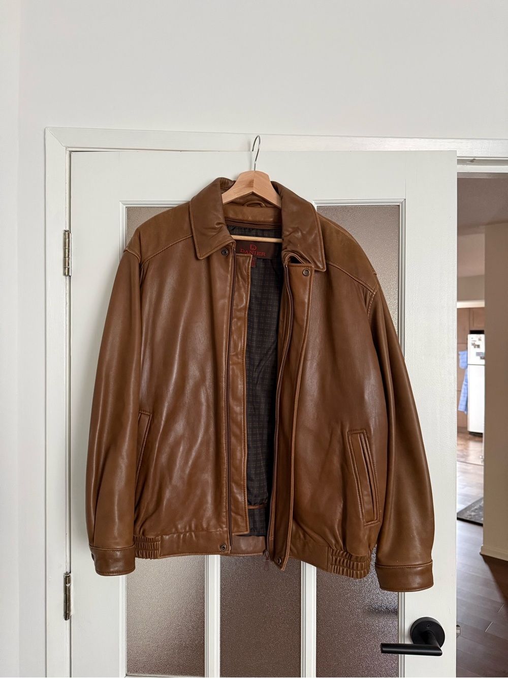 Vintage Danier Brown Leather Jacket